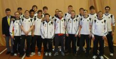 Das DRB-Juniorenteam in Riga